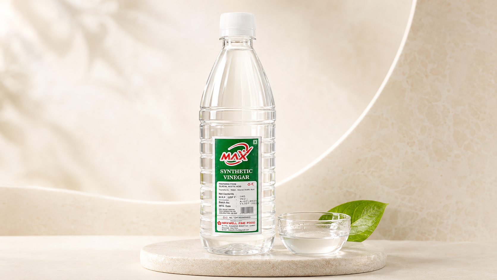 Vinegar for commercial food production