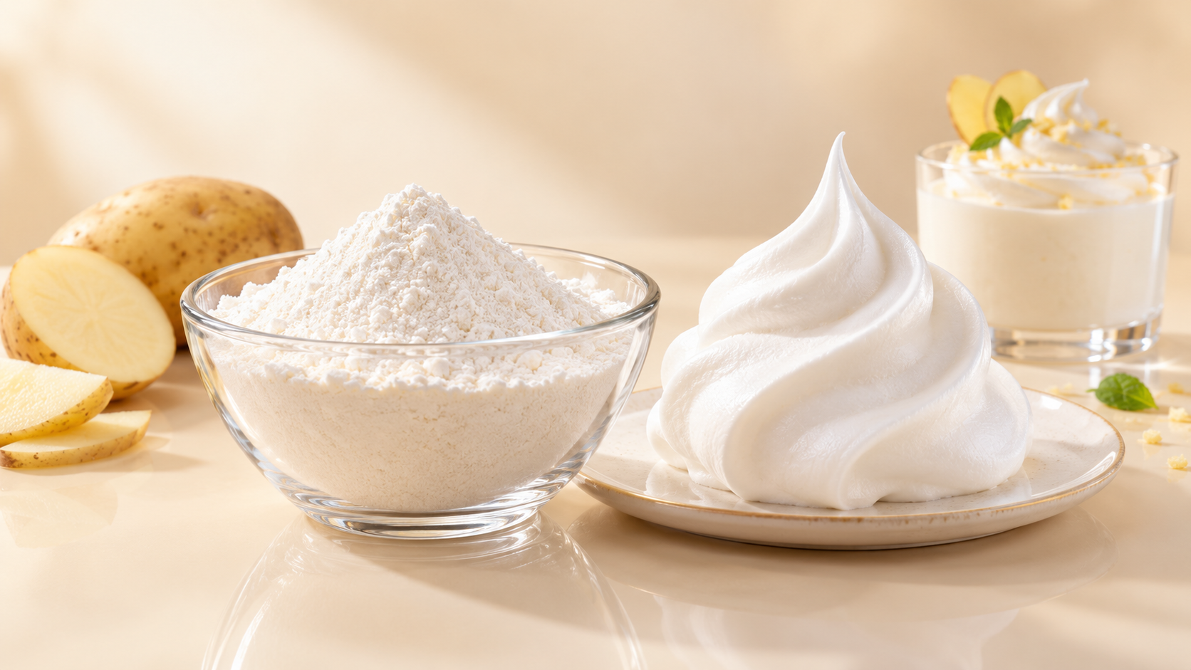 Potatowhip for commercial food production
