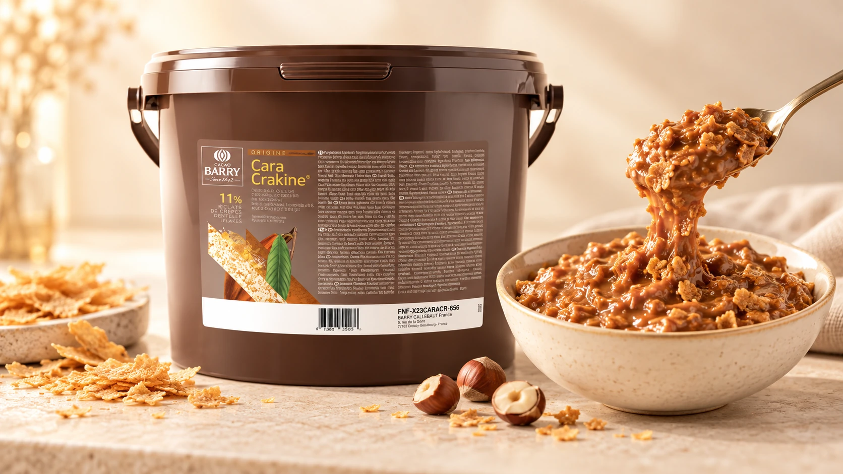 Cara Crakine for commercial food production