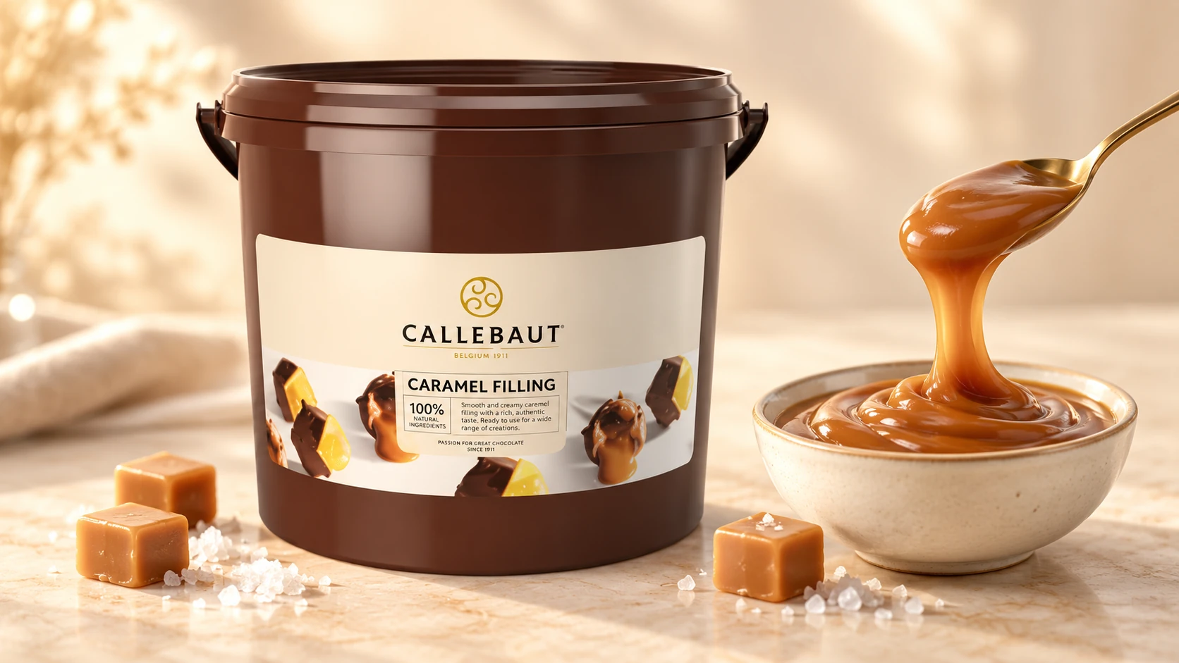 Caramel Fill for commercial food production