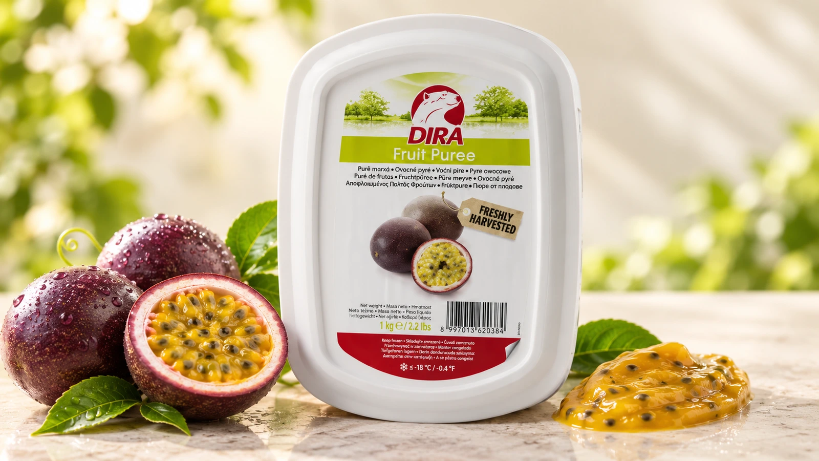 Passion Fruit Puree for commercial food production