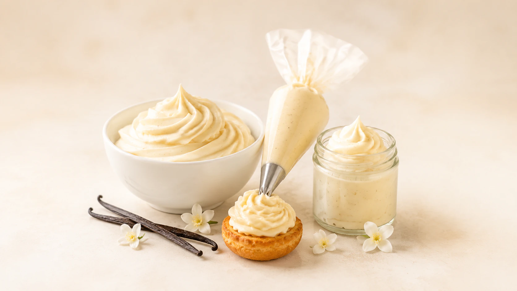 Bakers Cream Vanilla for commercial food production