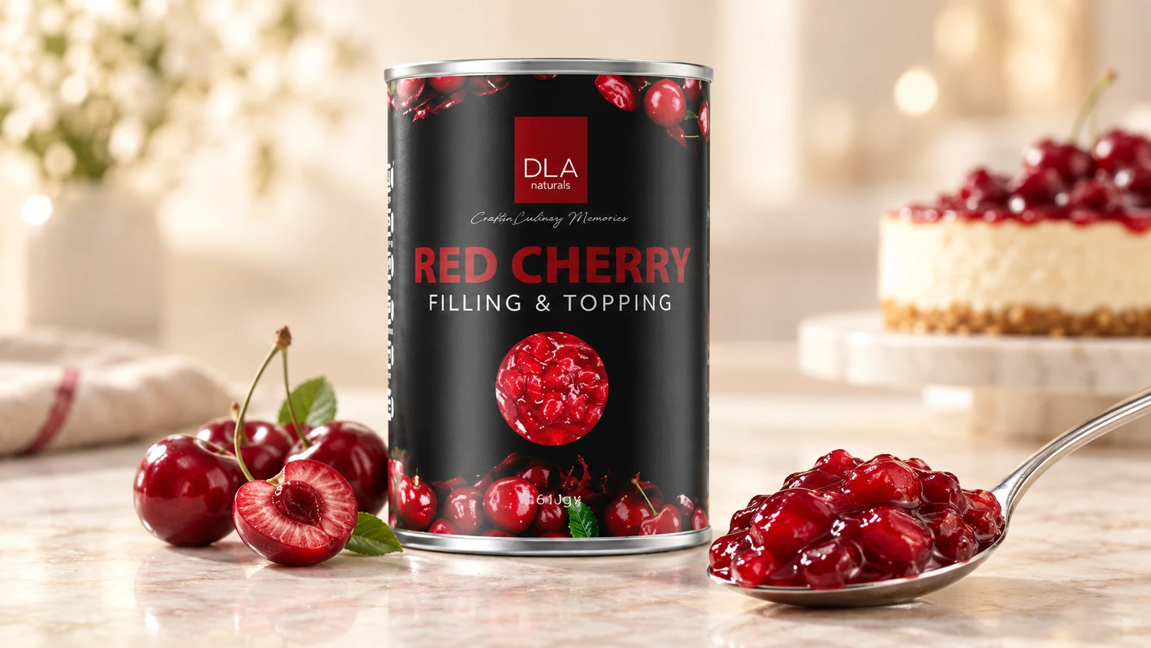 Red Cherry Filling for commercial food production