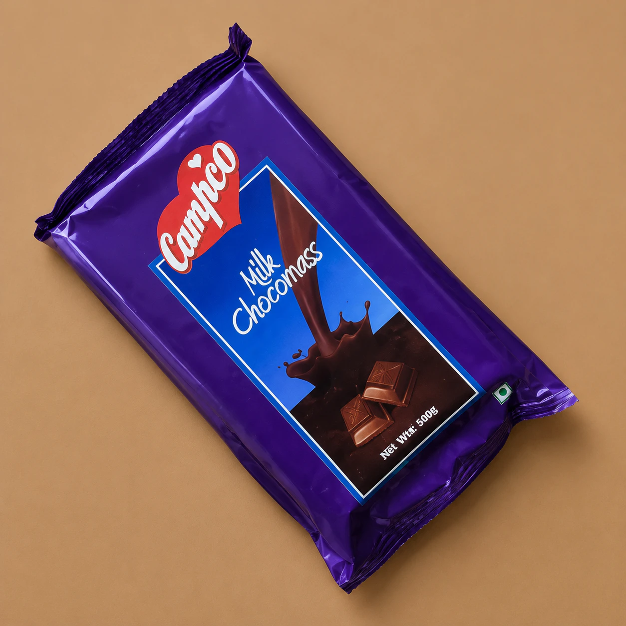 Milk Chocomass for commercial food production